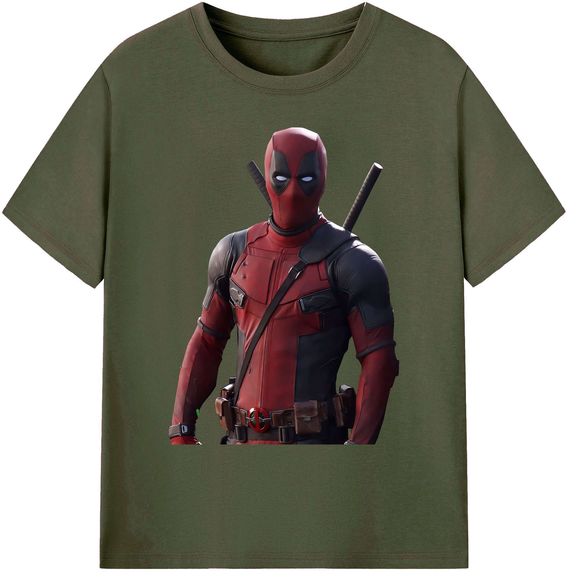 （画像用） Deadpool デッドプール 綿100％ メンズ半袖Tシャツ｜肌触りやわらか＆通気性